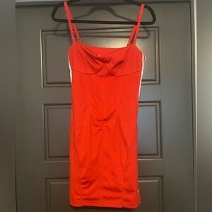 Adidas Originals Corset Dress Red size small worn once